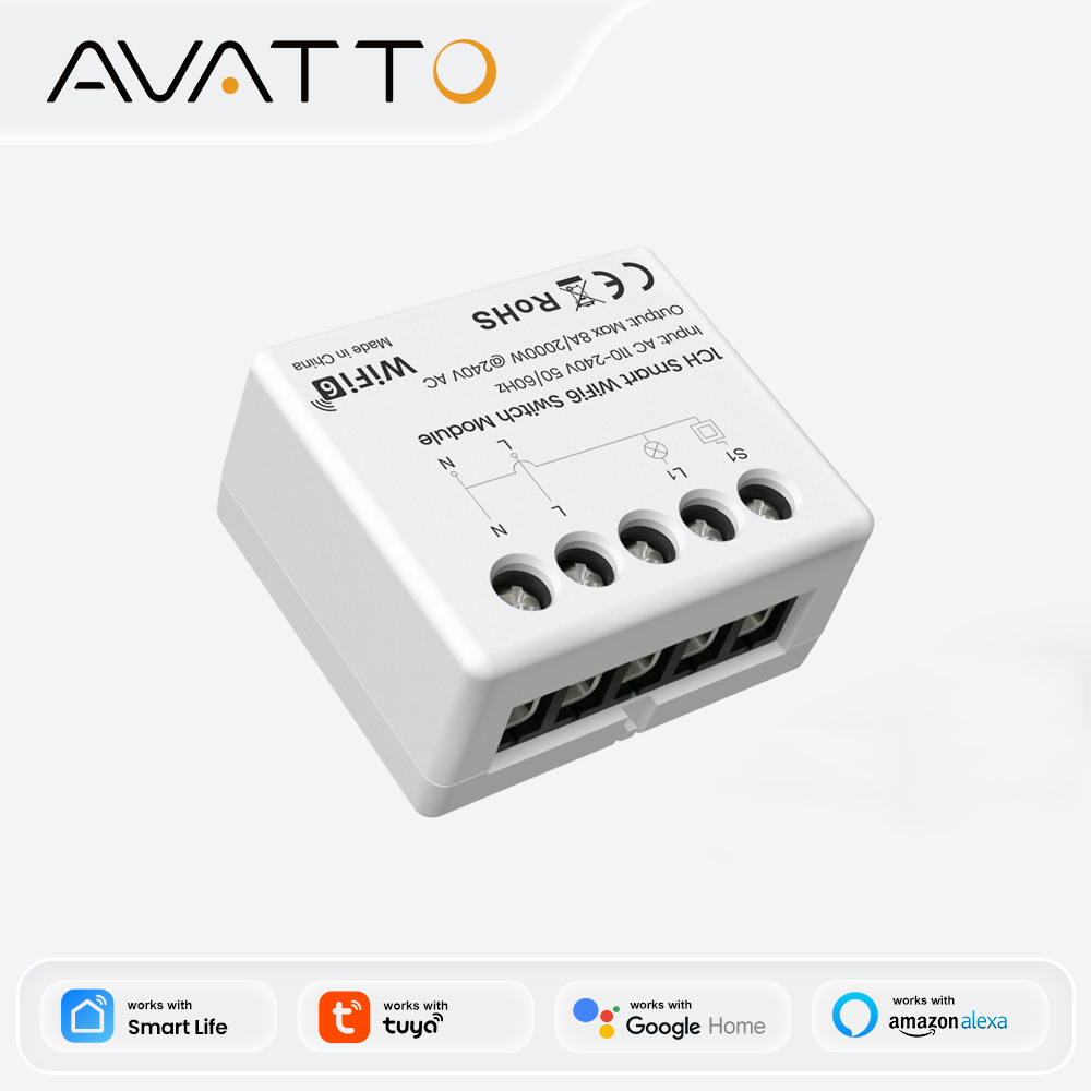 Smart Home Google - AVATTO Tuya WiFi 6 Mini Smart