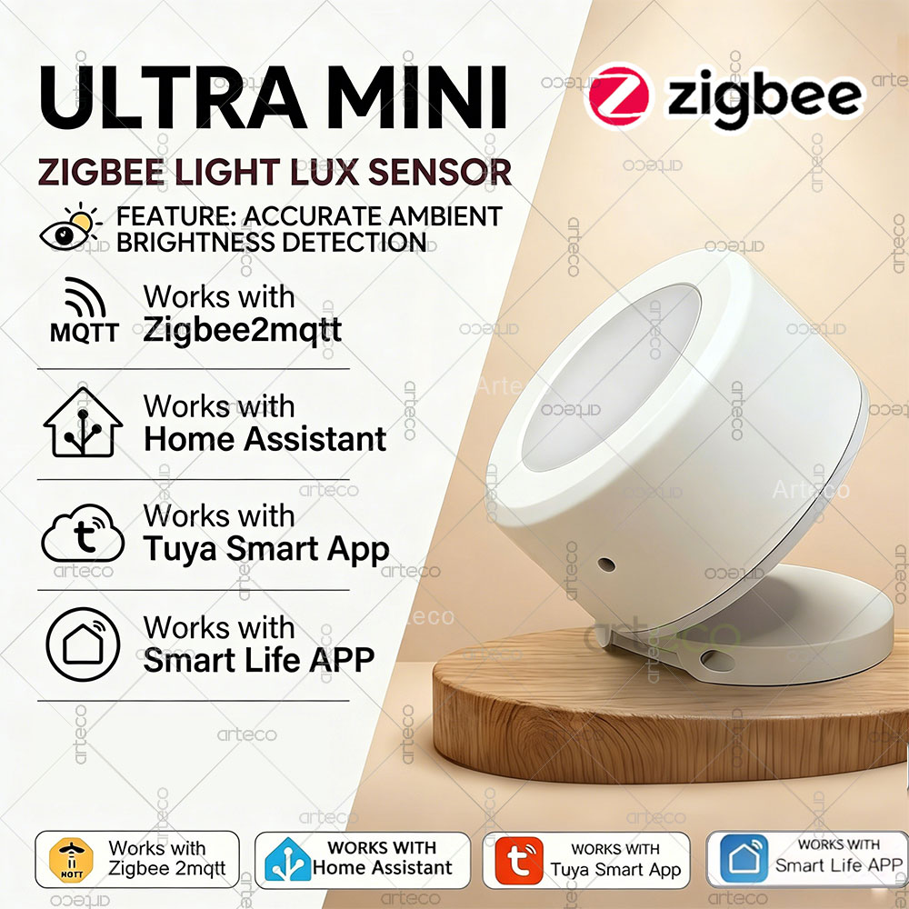 Ultra Mini Zigbee Light Sensor - Smart Home Automation System incelemesi ve fiyatı
