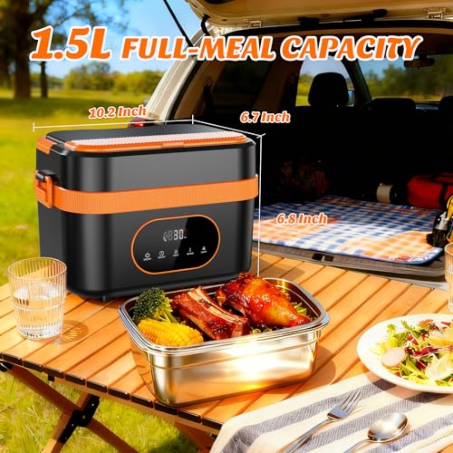 Cordless Heated Lunch Box for  - Smart Home Box incelemesi ve fiyatı