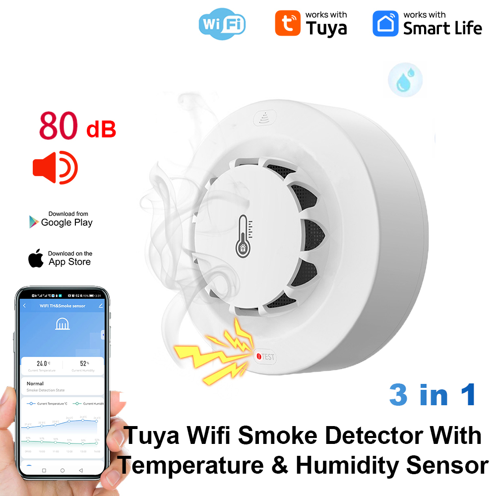 Tuya WiFi Temperature and Humi - Smart Home Security incelemesi ve fiyatı