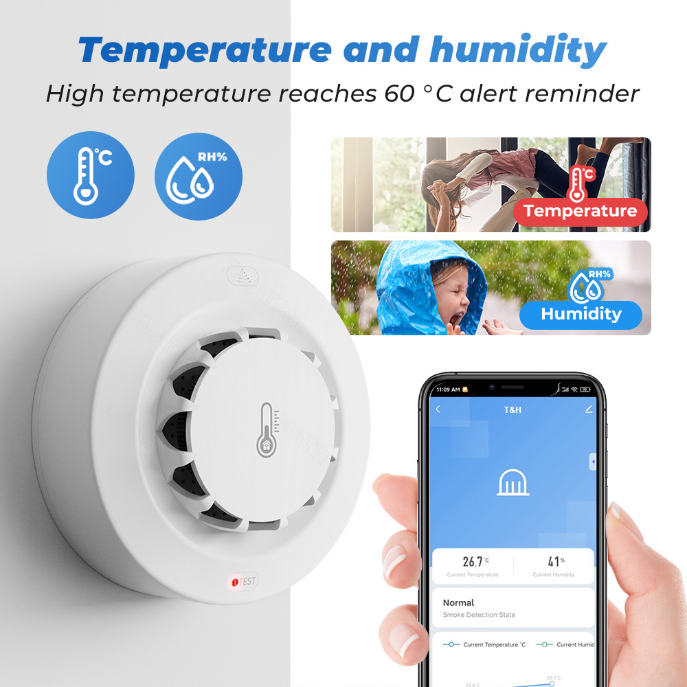 Tuya WiFi Temperature and Humi - Smart Home Security incelemesi ve fiyatı