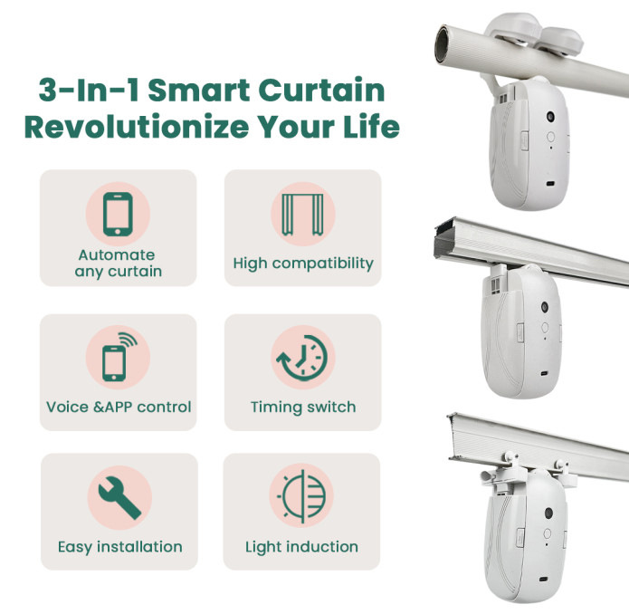 WiFi Smart Home Product Remote - Smart Curtain Robot incelemesi ve fiyatı