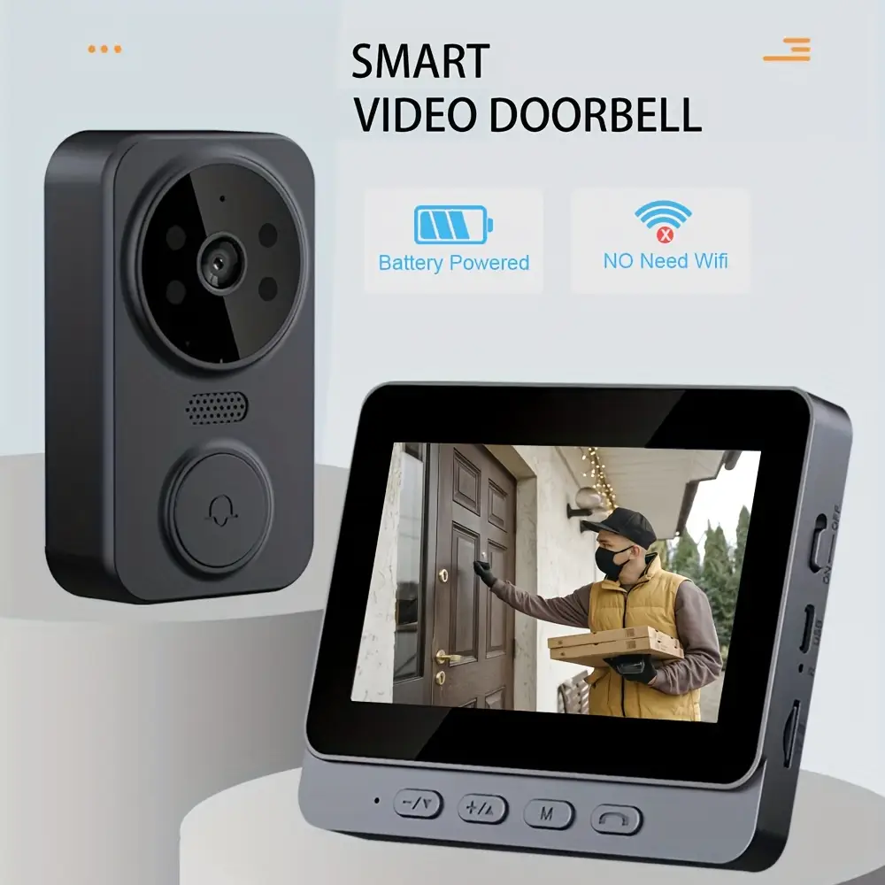 2026 HD Wireless Video Doorbel - Smart Home Video Doorbell incelemesi ve fiyatı