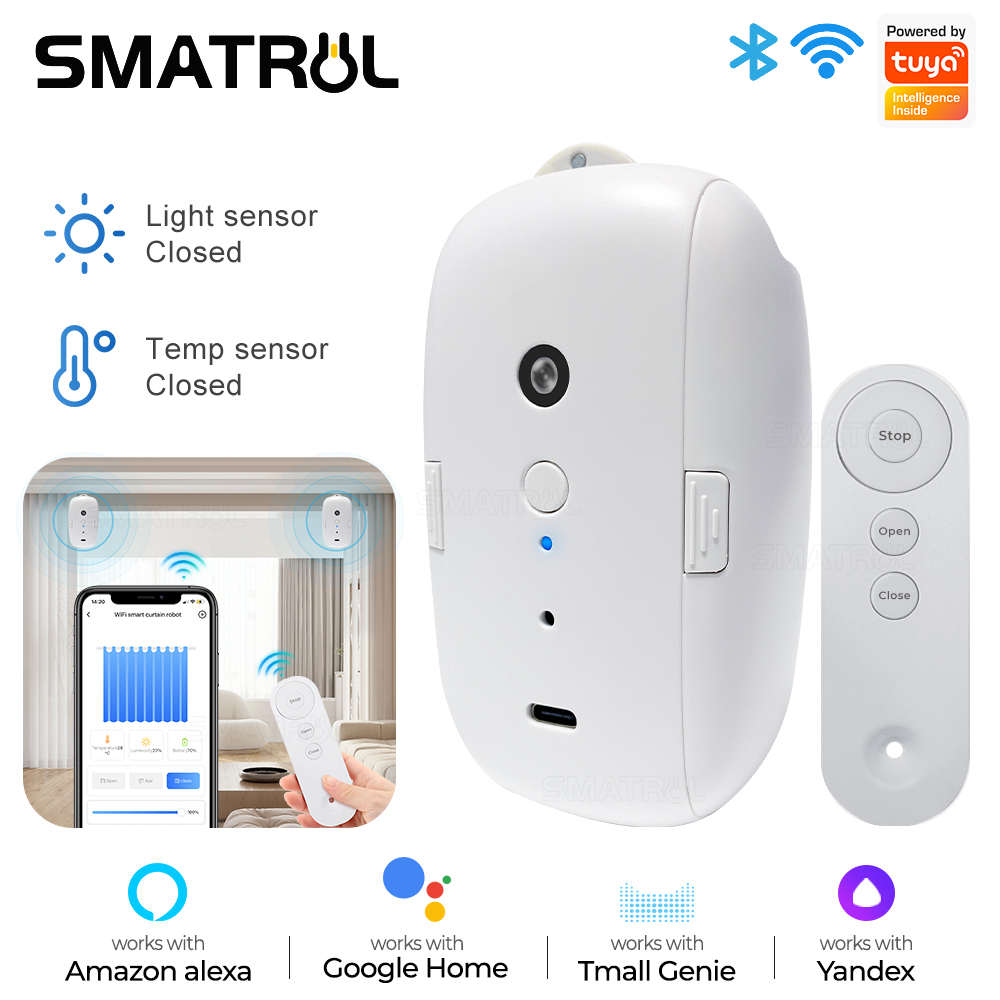 Tuya Smart Curtain Motor Bt Vo - Smart Curtain Robot incelemesi ve fiyatı