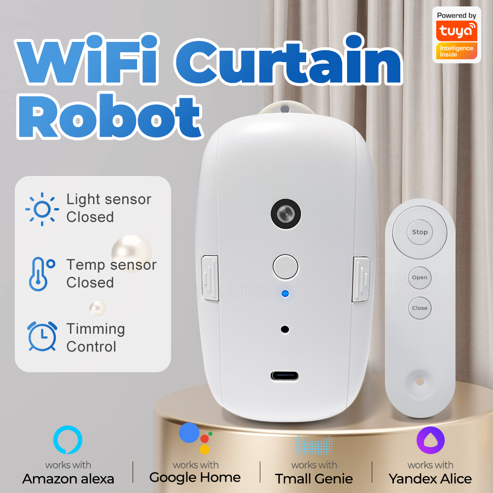 Tuya Smart Curtain Motor Bt Vo - Smart Curtain Robot incelemesi ve fiyatı