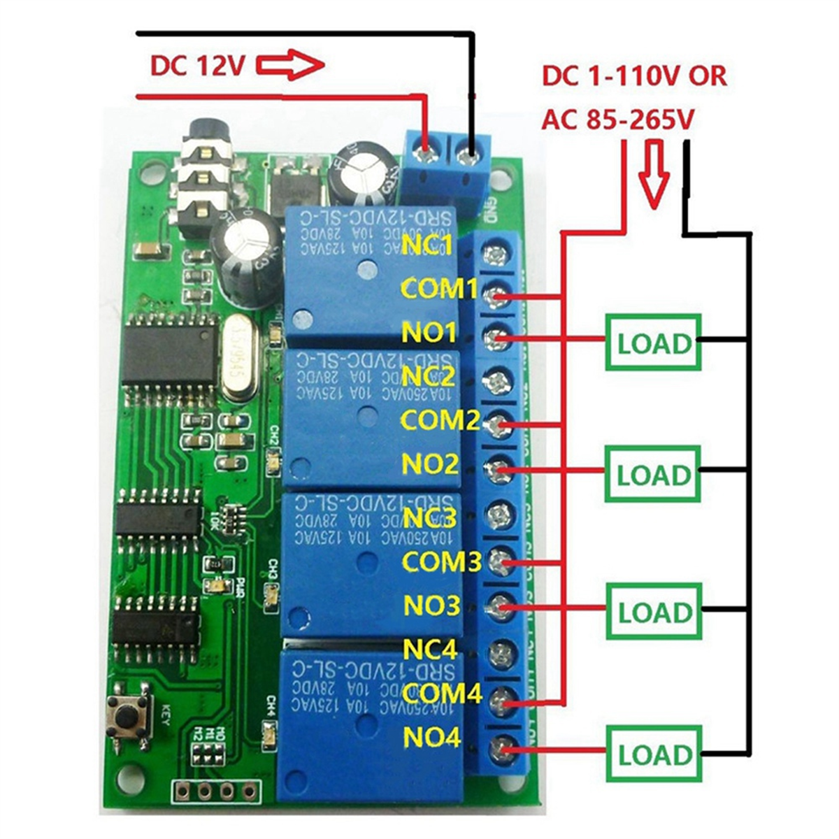N495R-AD22B04 4 Channel Relay  - Smart Home With Plc incelemesi ve fiyatı