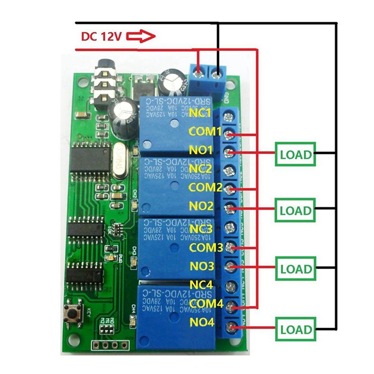 N495R-AD22B04 4 Channel Relay  - Smart Home With Plc incelemesi ve fiyatı