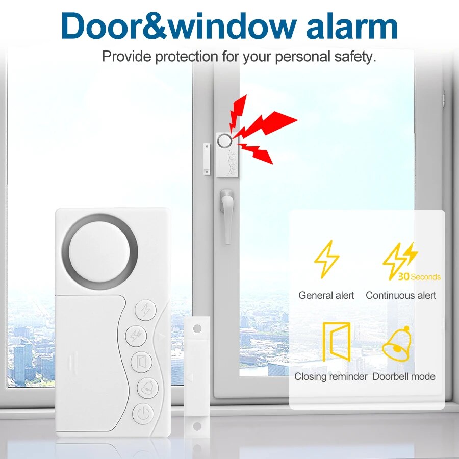 Wireless Door And Window Alarm - Smart Home Automation System incelemesi ve fiyatı