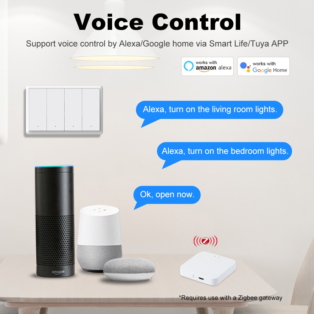 Manhot Smart zigbee Switch No  - Smart Home Google incelemesi ve fiyatı