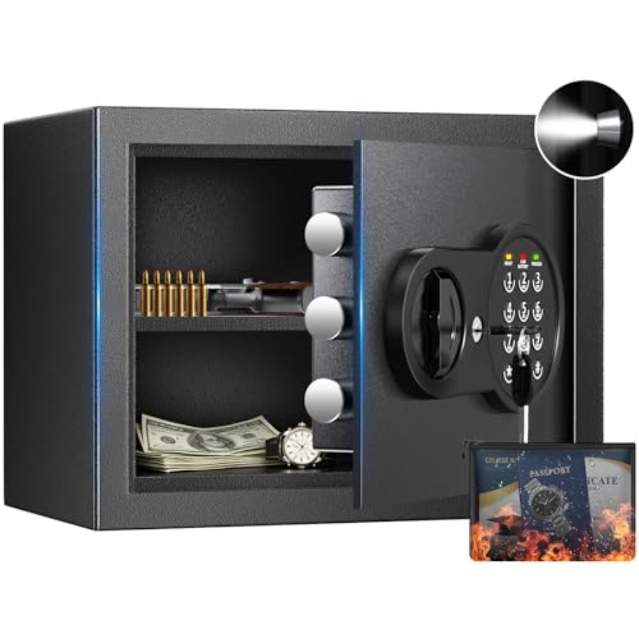Home use small safe box, steel - Smart Home Box incelemesi ve fiyatı