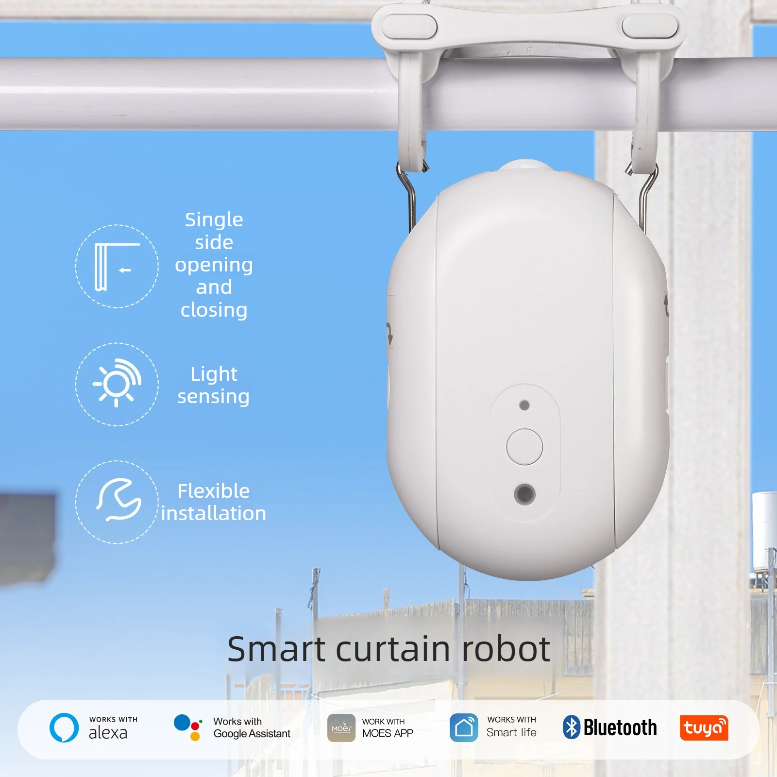2026 Tuya Smart Home Zigbee Cu - Smart Curtain Robot incelemesi ve fiyatı