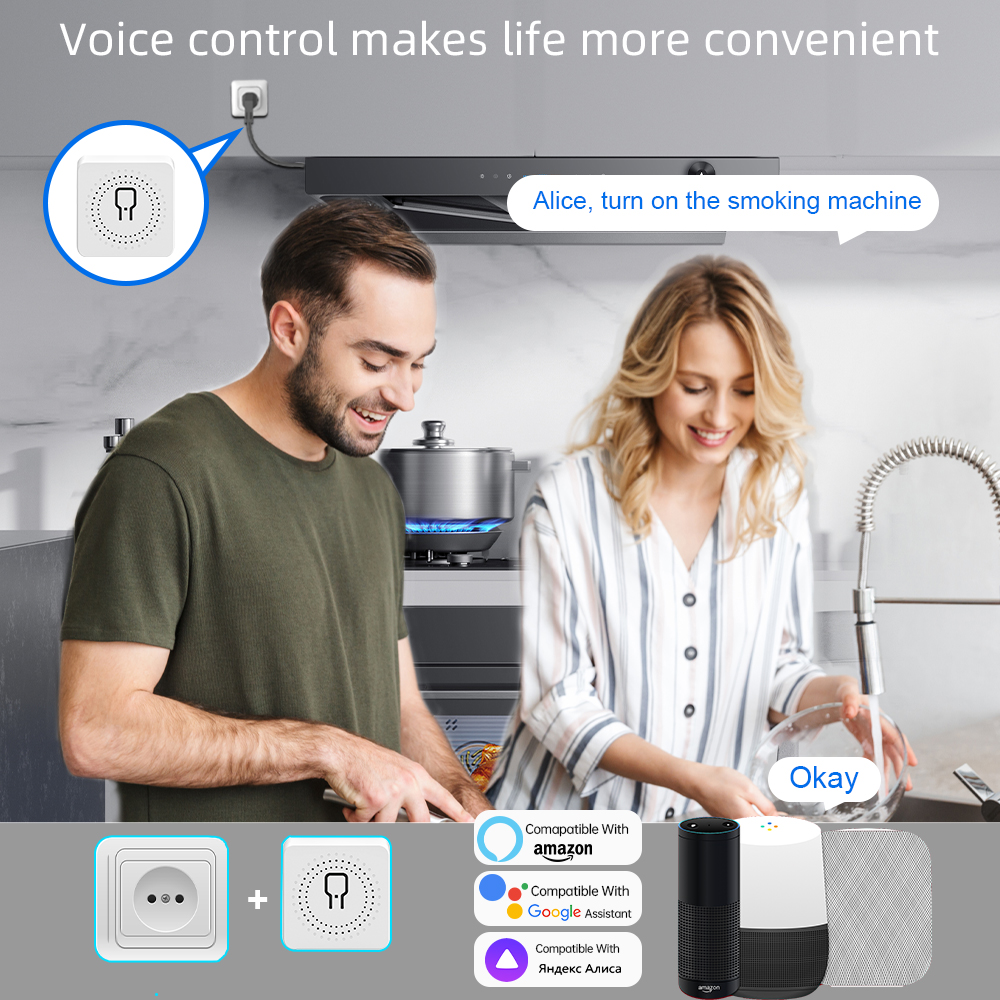 Tuya WiFi Smart Switch 1/2/3/4 - Smart Home Google incelemesi ve fiyatı