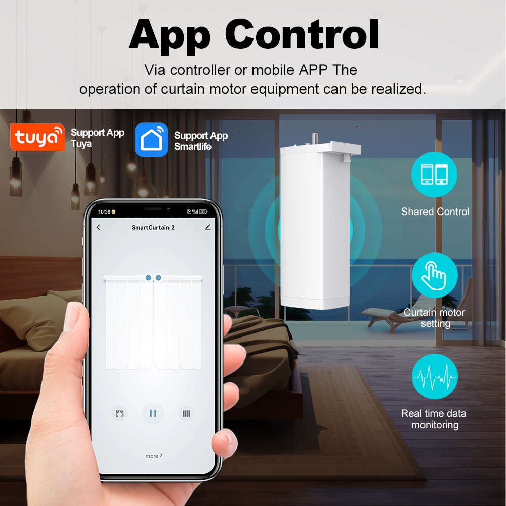 Smart Life Zigbee/WIFI Electri - Smart Curtain Robot incelemesi ve fiyatı