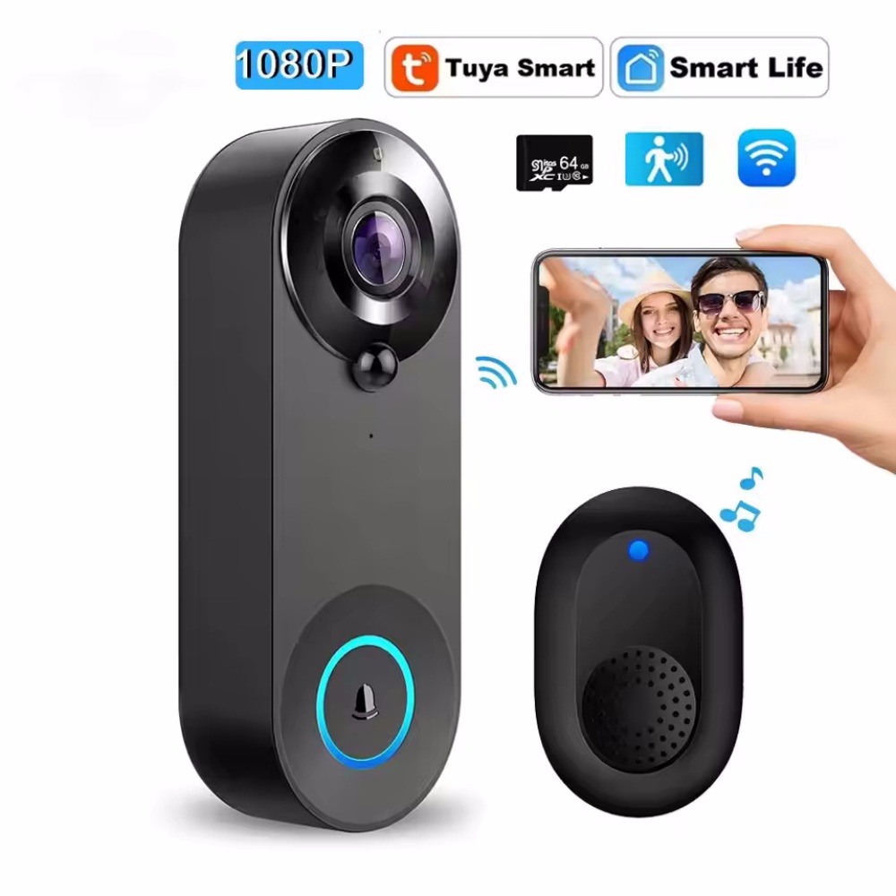 Tuya 1080P Wireless WIFI Doorb - Smart Home Video Doorbell incelemesi ve fiyatı