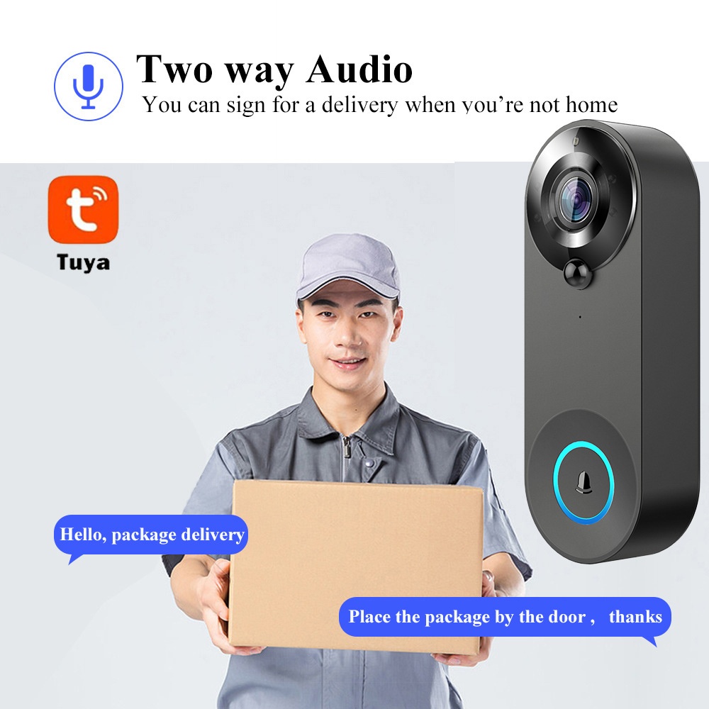 Tuya 1080P Wireless WIFI Doorb - Smart Home Video Doorbell incelemesi ve fiyatı