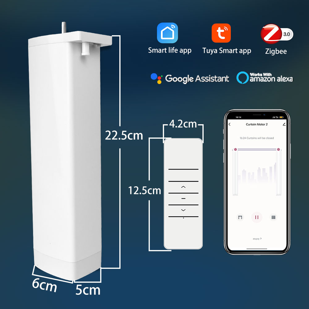 Tuya ZigBee Alexa Smart Curtai - Smart Curtain Robot incelemesi ve fiyatı