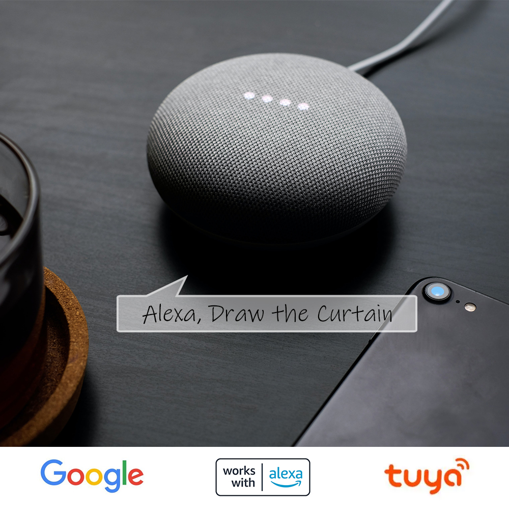 Tuya ZigBee Alexa Smart Curtai - Smart Curtain Robot incelemesi ve fiyatı