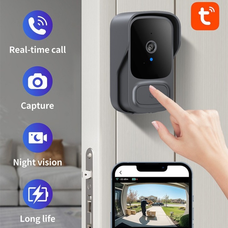 Smart Wireless Video Doorbell  - Smart Home Video Doorbell incelemesi ve fiyatı