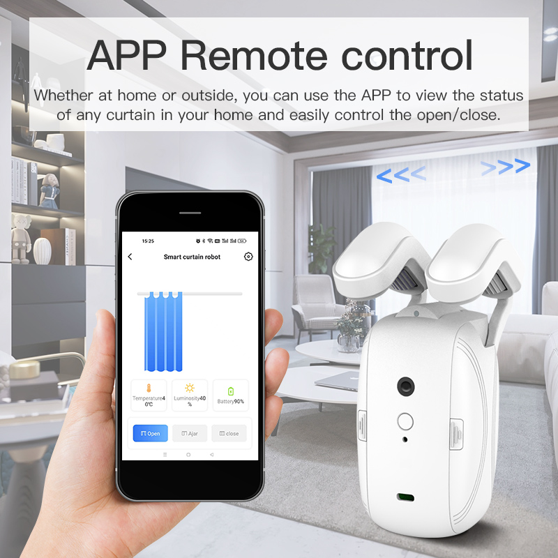 HIMOJO WiFI Bluetooth Tuya Sma - Smart Curtain Robot incelemesi ve fiyatı