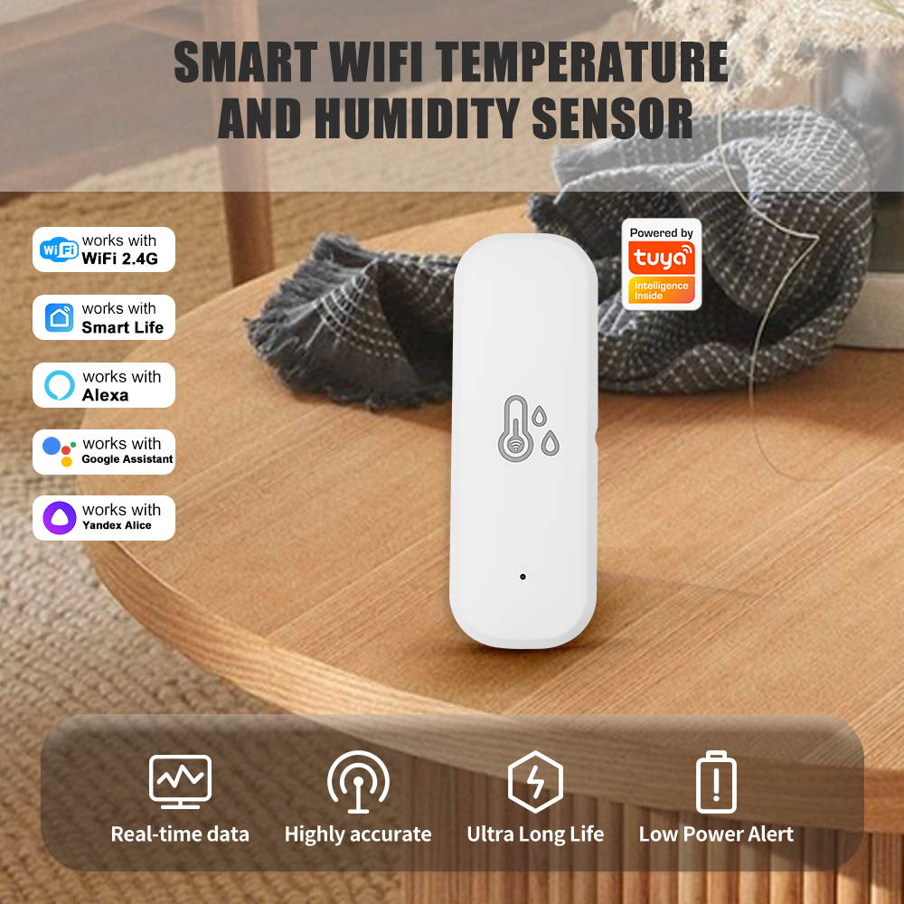 Tuya WiFi Temperature and Humi - Smart Home Automation System incelemesi ve fiyatı