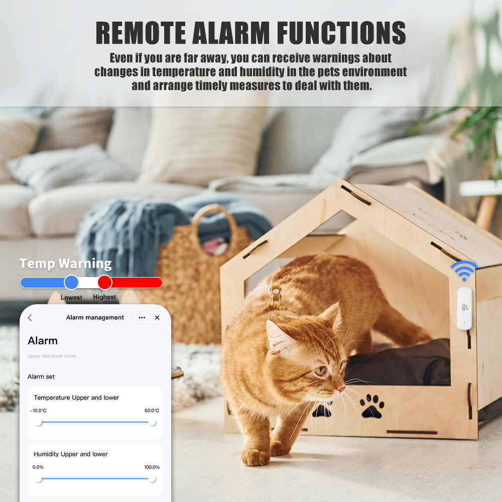 Tuya WiFi Temperature and Humi - Smart Home Automation System incelemesi ve fiyatı