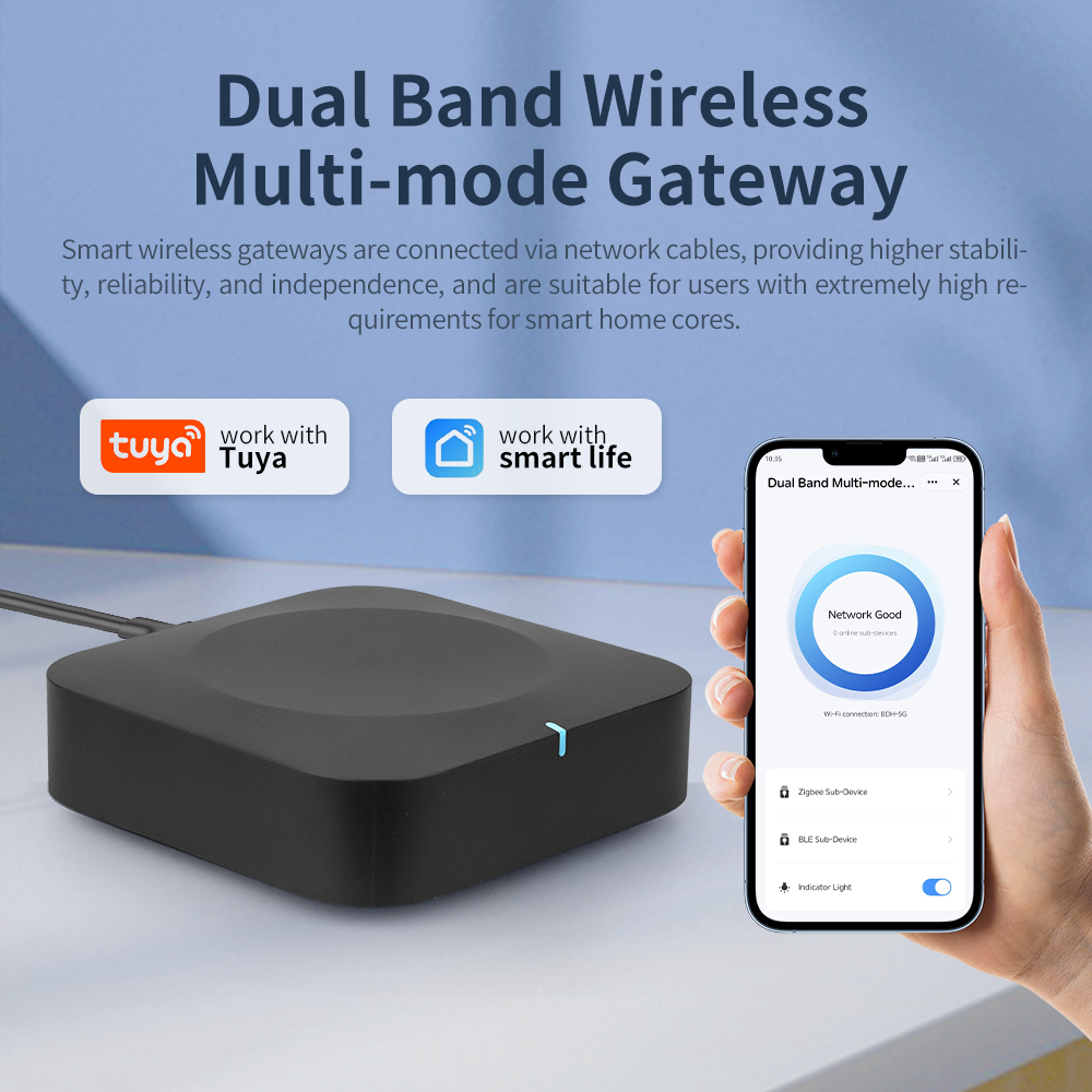 Tuya Dual-Band Gateway 2.4G/5G - Smart Home Automation System incelemesi ve fiyatı