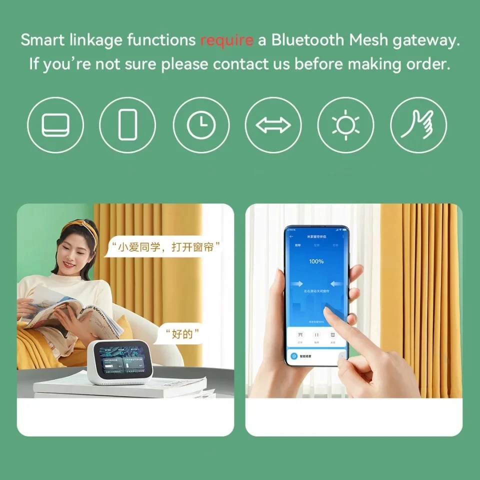 Mijia Smart Curtain Companion  - Smart Curtain Robot incelemesi ve fiyatı