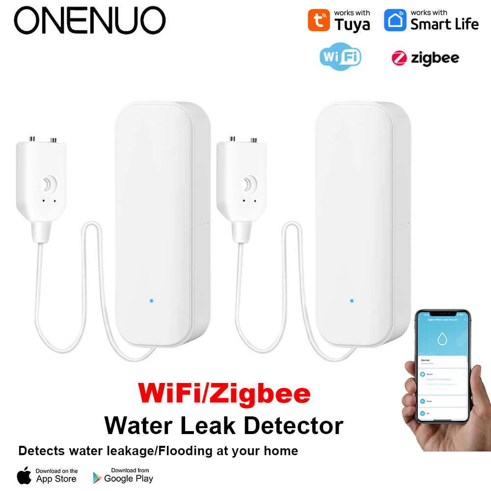 WiFi/Zigbee Water Sensor Tuya  - Smart Home Automation System incelemesi ve fiyatı