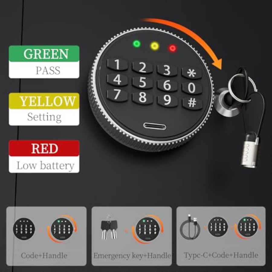 Home Cabinet Safe Box 1.2 cu f - Smart Home Box incelemesi ve fiyatı