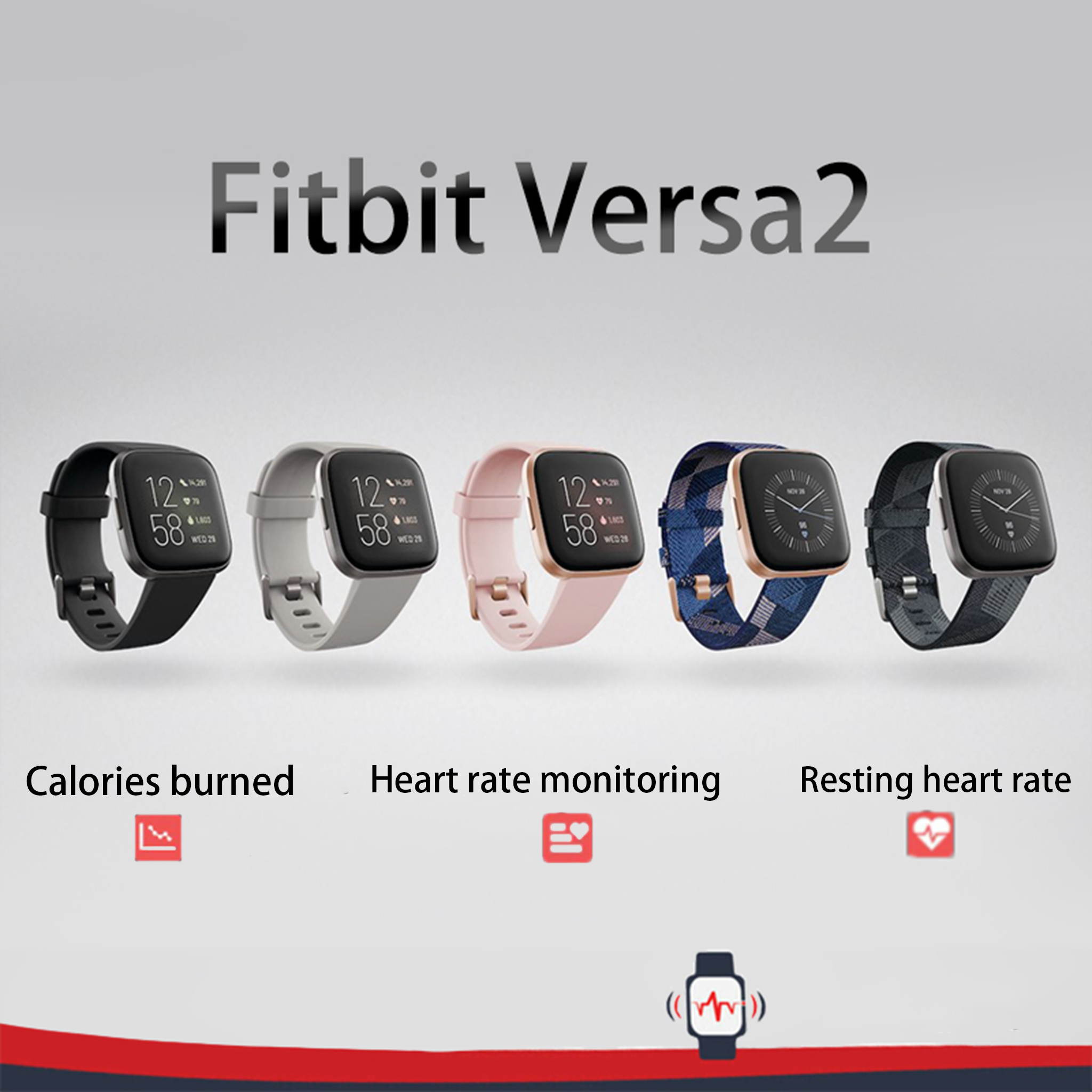 Fitbit Versa 2 Health and Fitn - Alexa Compatible Bulb incelemesi ve fiyatı