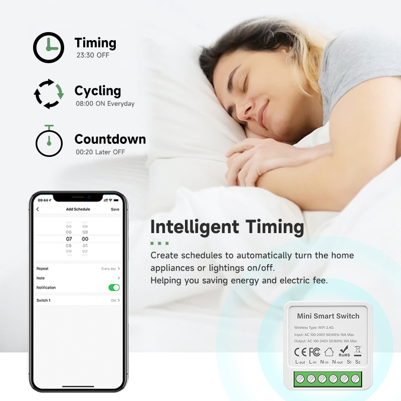 Tuya Smart WiFi Switch Module  - Smart Home Automation System incelemesi ve fiyatı