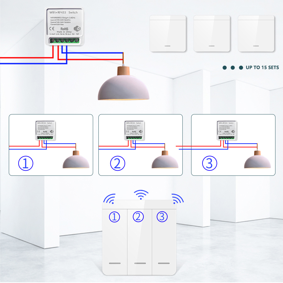 16A/20A Tuya WiFi Smart Switch - Alexa Compatible Bulb incelemesi ve fiyatı
