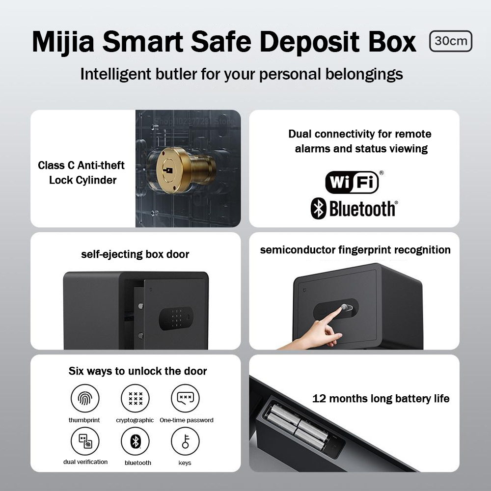 2025 MIJIA Smart Safe Deposit  - Smart Home Box incelemesi ve fiyatı