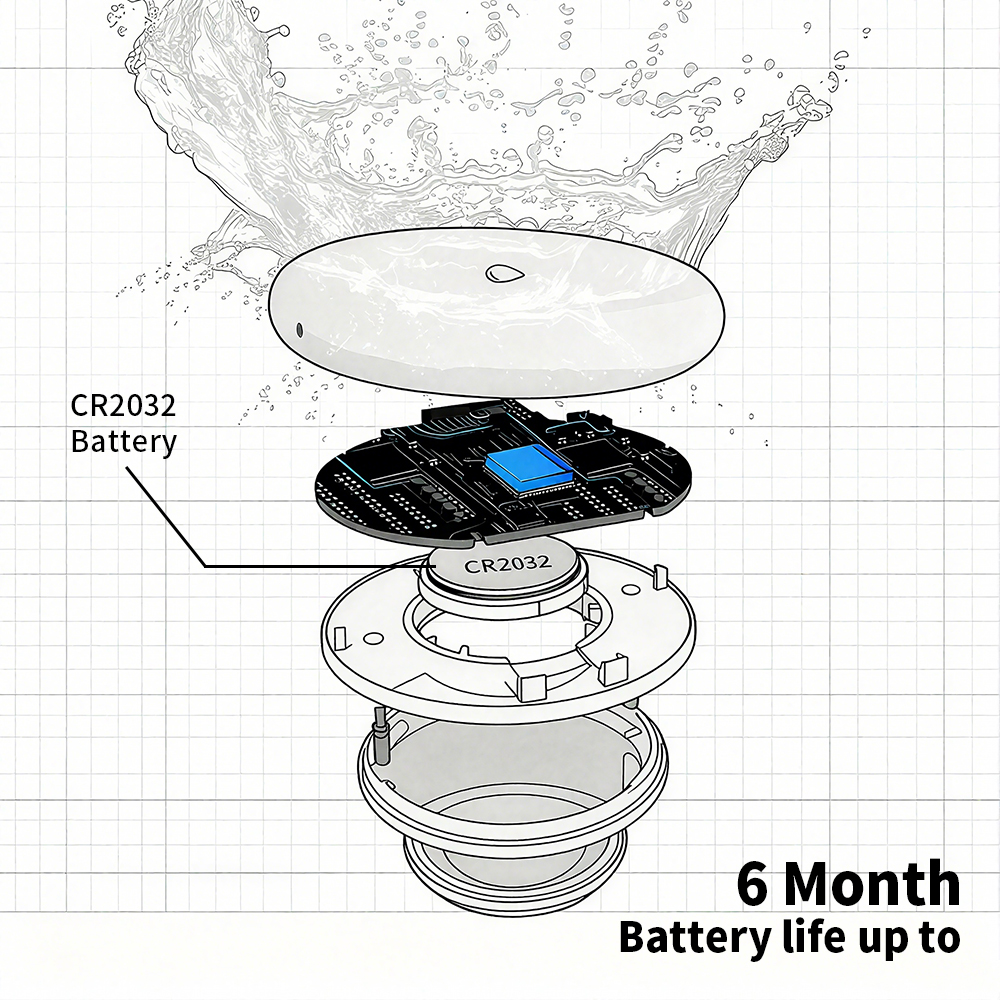 Tuya Zigbee Leakage Sensor LED - Alexa Compatible Bulb incelemesi ve fiyatı