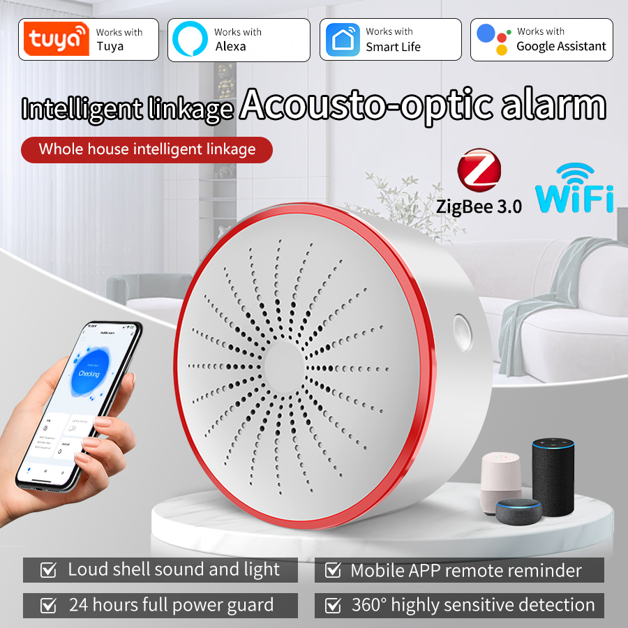 Tuya WiFi ZigBee Smart Alarm S - Smart Home Automation System incelemesi ve fiyatı