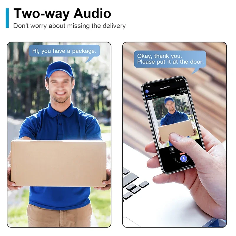 WiFi Wireless Visual Intercom  - Smart Home Video Doorbell incelemesi ve fiyatı