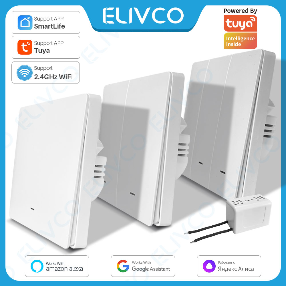 Tuya Wifi Smart Switch No Neut - Smart Home Google incelemesi ve fiyatı