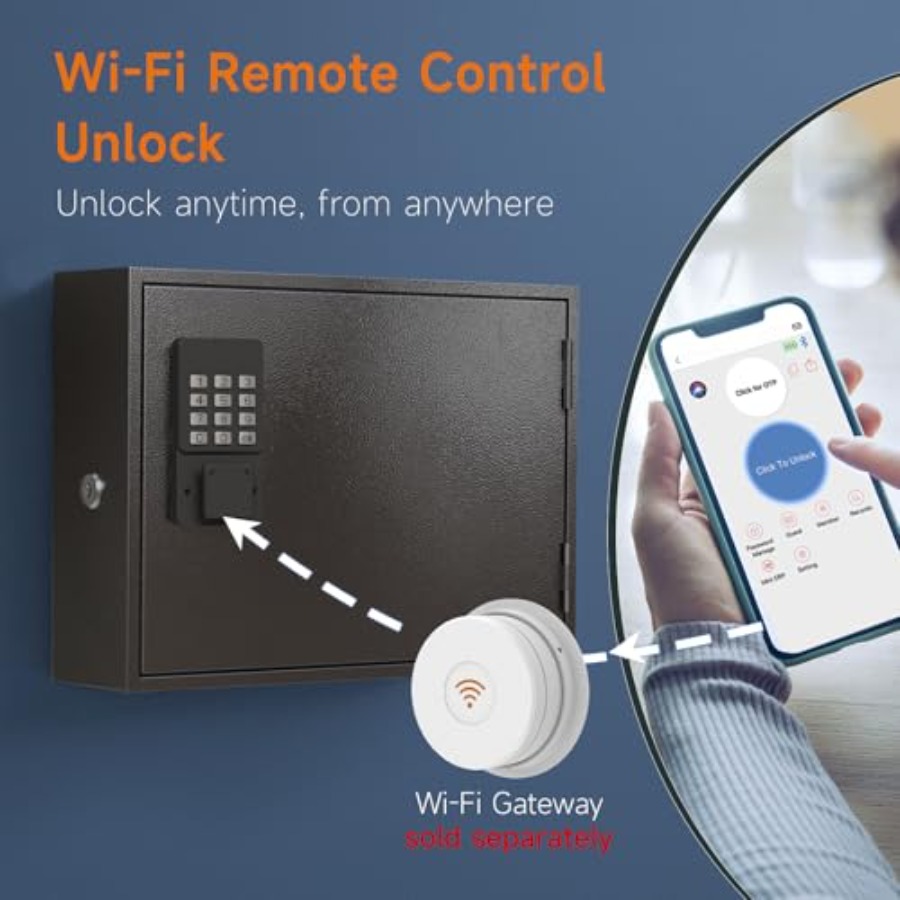 Wall Mounted Smart Key Lock Bo - Smart Home Box incelemesi ve fiyatı