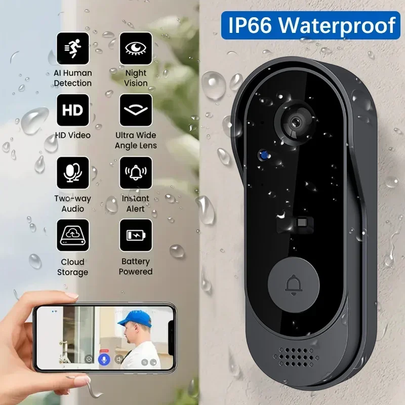 Video HD Wireless Waterproof D - Smart Home Video Doorbell incelemesi ve fiyatı