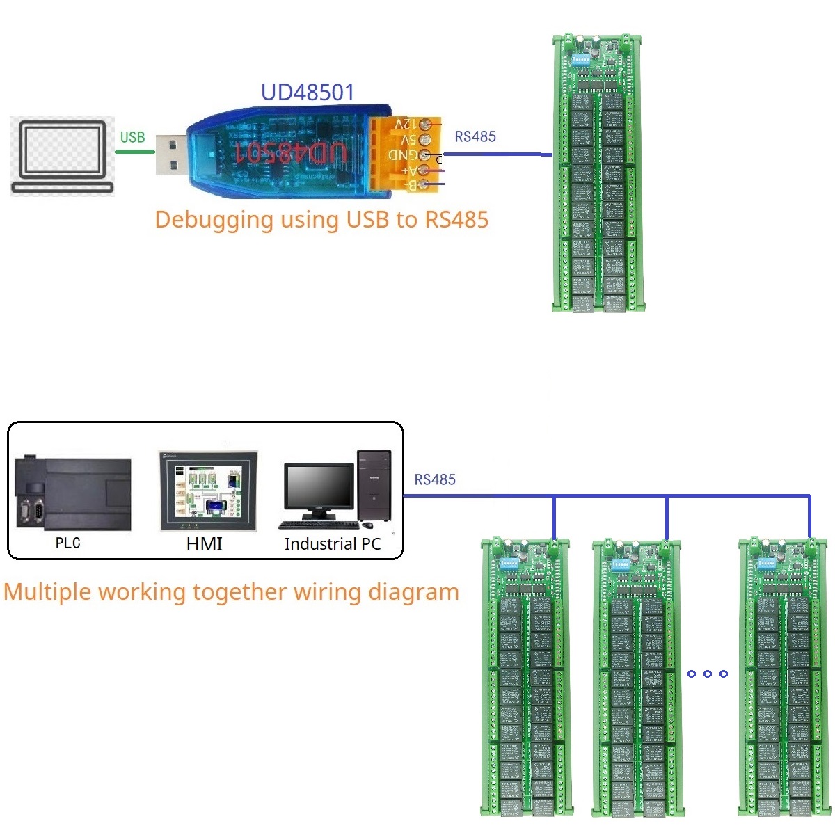 NC COM NO Dry Contact Output 2 - Smart Home With Plc incelemesi ve fiyatı
