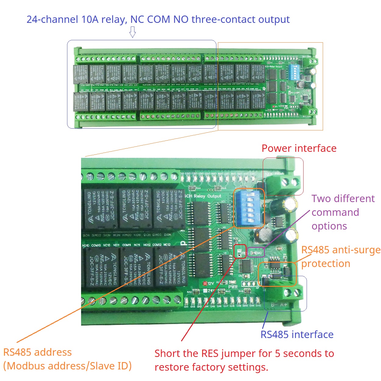 NC COM NO Dry Contact Output 2 - Smart Home With Plc incelemesi ve fiyatı