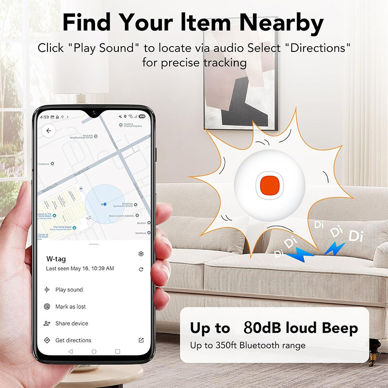 Wesolvet W-Tag Waterproof Smar - Smart Home Hub Samsung incelemesi ve fiyatı