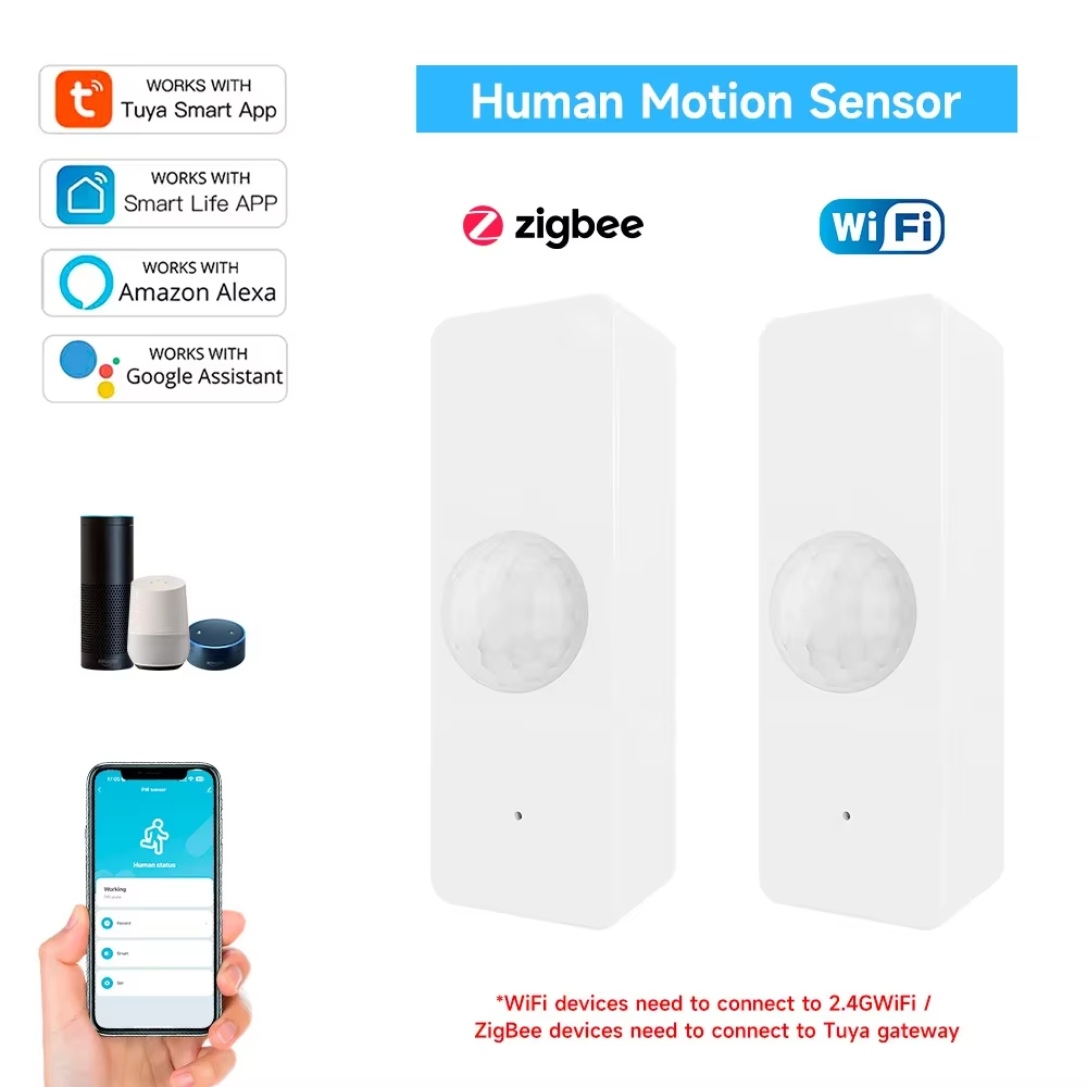 Tuya WiFi Zigbee PIR Motion Se - Smart Home Security incelemesi ve fiyatı