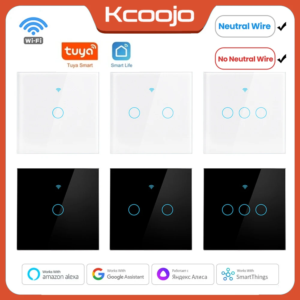 Tuya Wifi EU Smart Switches 1/ - Smart Home Google incelemesi ve fiyatı