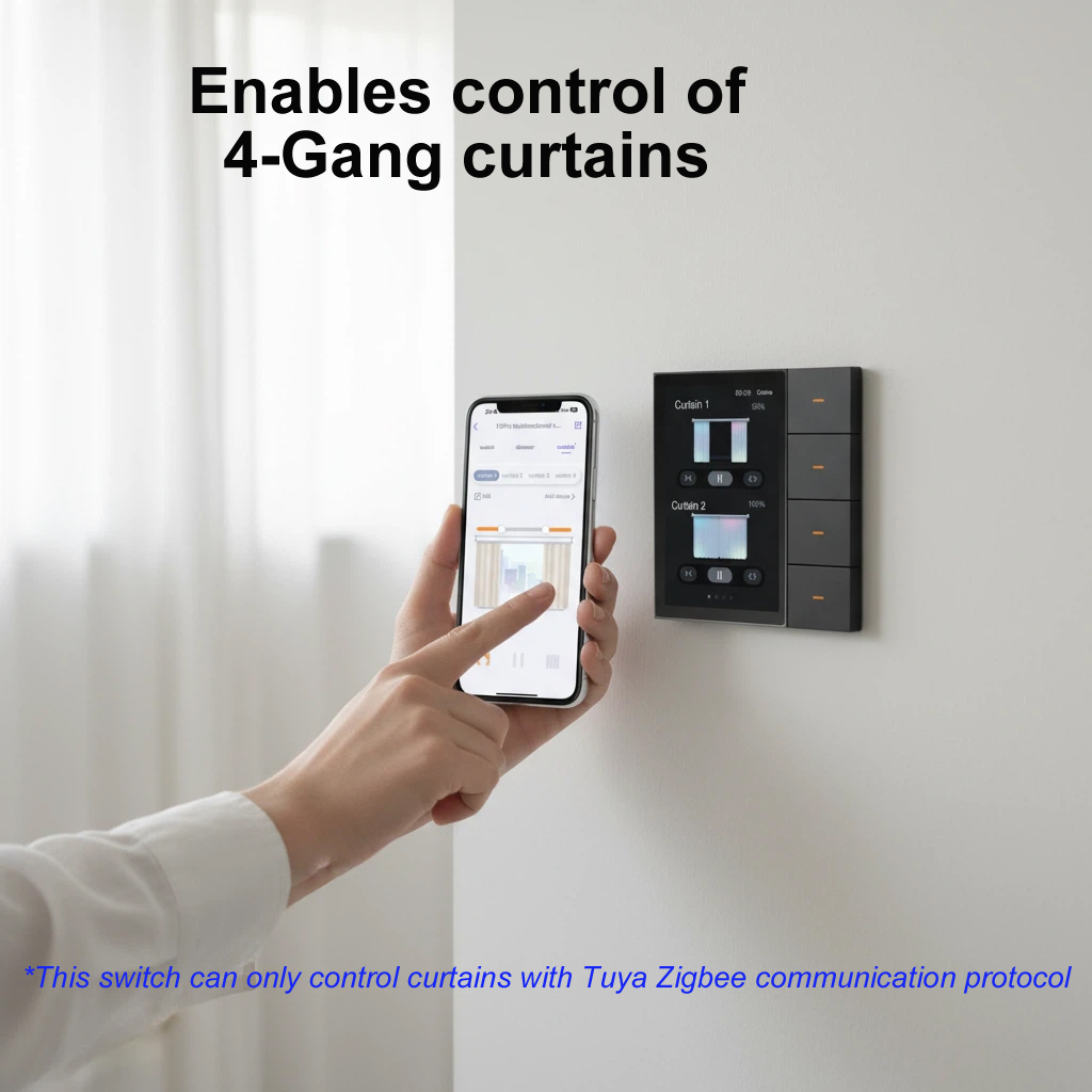 F3-pro Tuya Smart Panel ZigBee - Smart Home Automation System incelemesi ve fiyatı