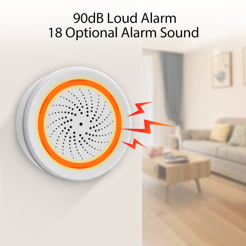Smart Siren Alarm Tuya Zigbee  - Smart Home Automation System incelemesi ve fiyatı