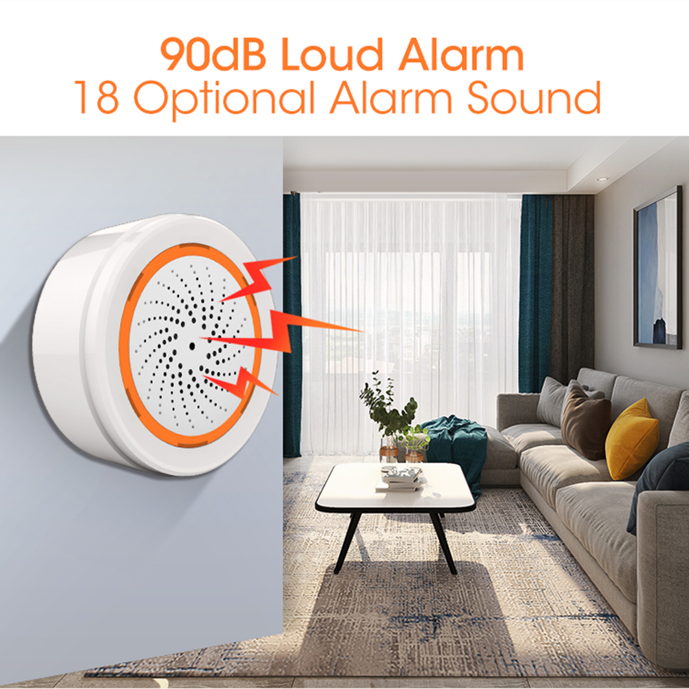 Smart Siren Alarm Tuya Zigbee  - Smart Home Automation System incelemesi ve fiyatı