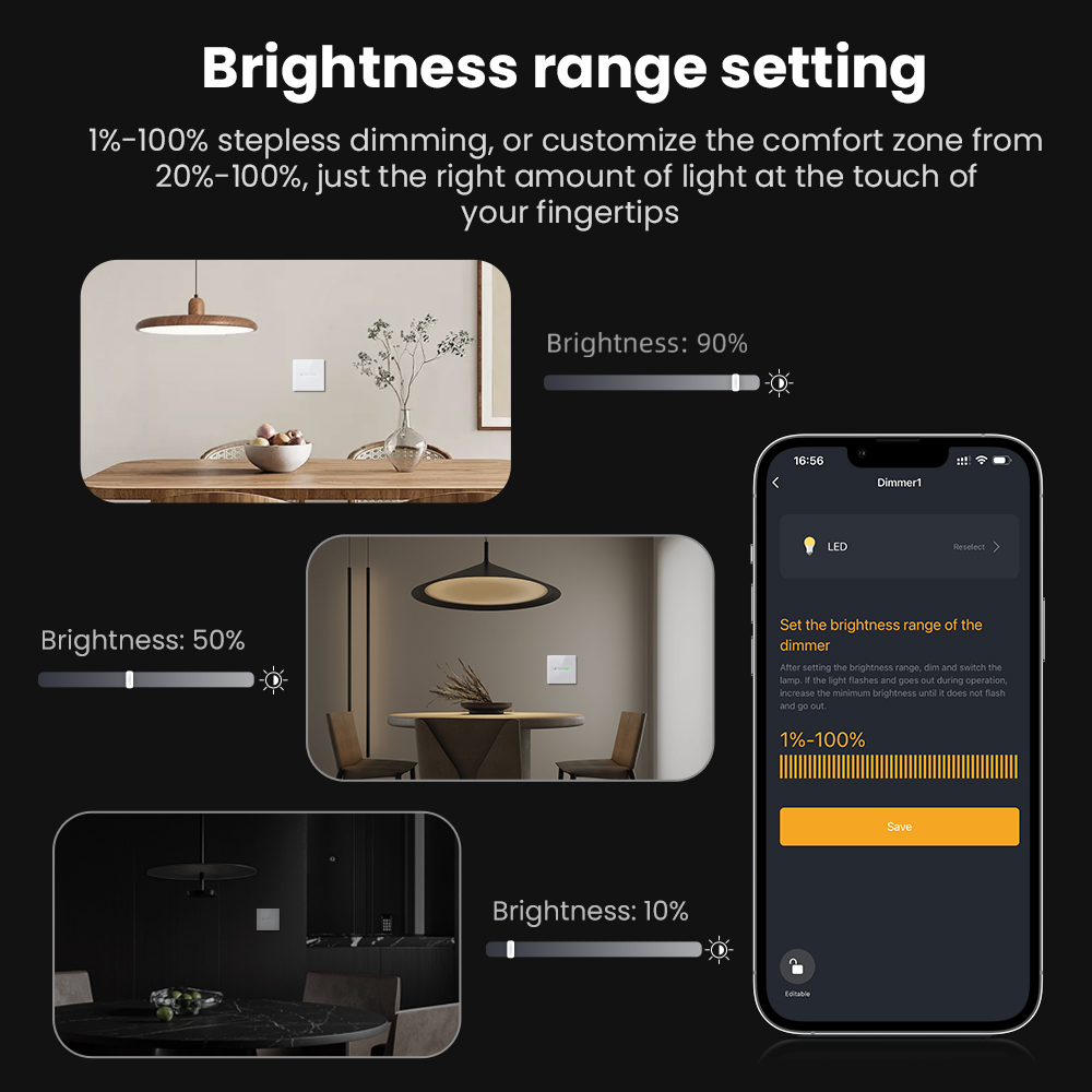 AVATTO WiFi 1/2 Gang Smart Dim - Smart Home Google incelemesi ve fiyatı