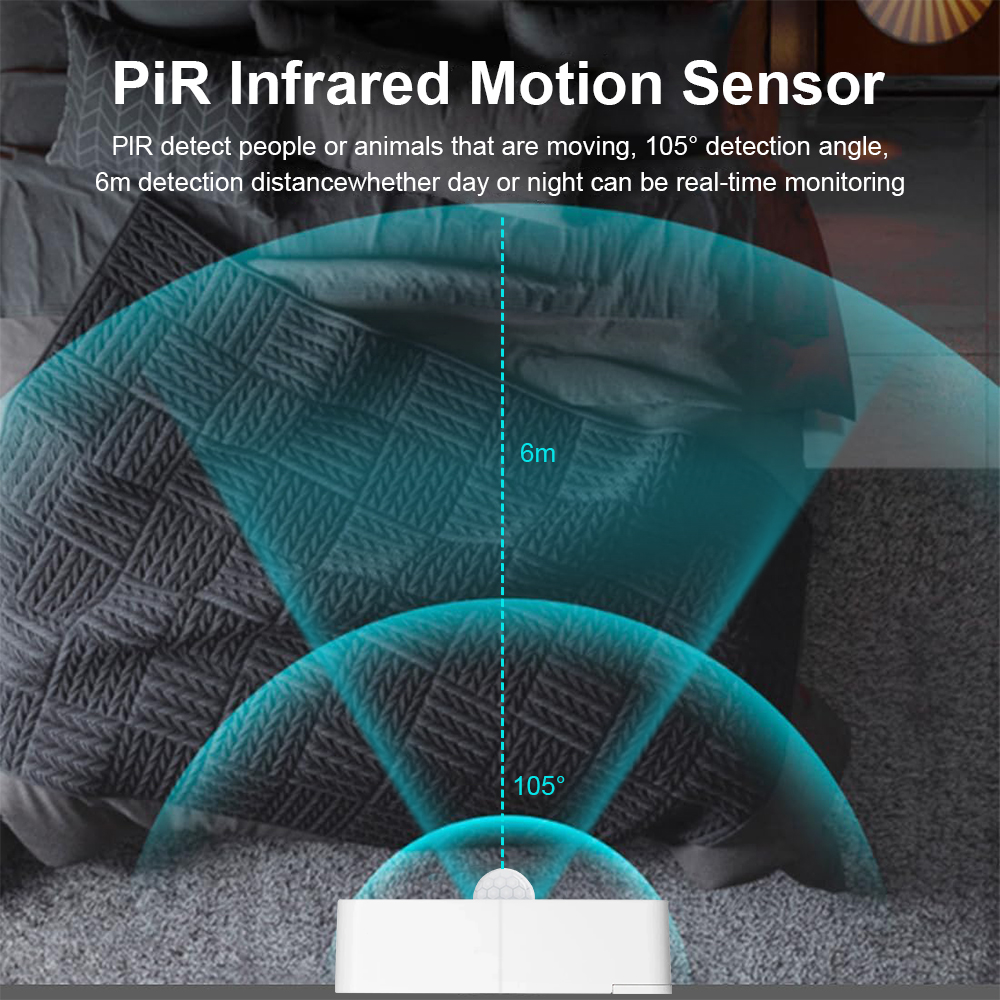 New Tuya WiFi PIR Motion Detec - Smart Home Security incelemesi ve fiyatı