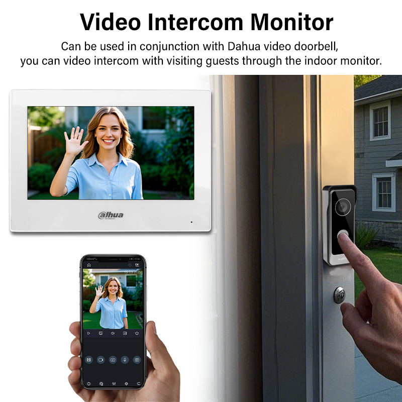 Dahua 2-Wire WiFi Indoor Monit - Smart Home Video Doorbell incelemesi ve fiyatı